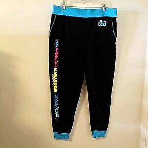Walt‎ Disney World 30 years running black sweat pants. XL